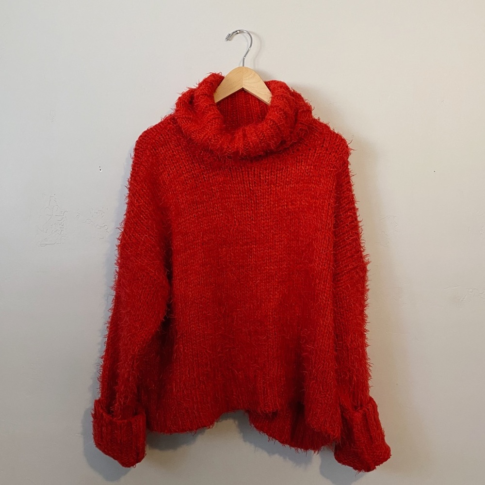 ❌ SOLD ❌ Holiday Thick Turtleneck Sweater